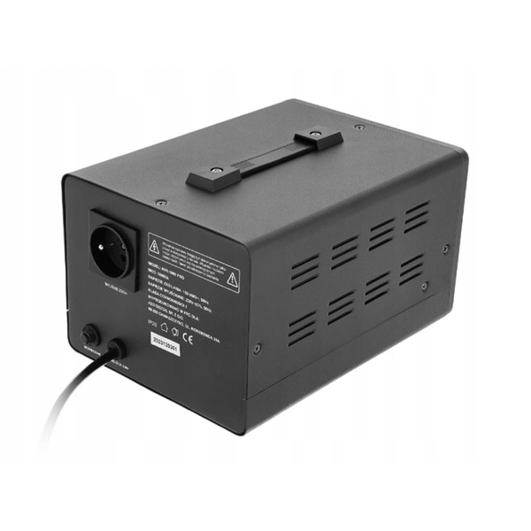 Стабилизатор напряжения AZO Digital AVR 1000/600 Pro, 1000ВА/600Вт, 150-260В, точность 3%, алюминиевый корпус AZO AVR-1000 PRO фото