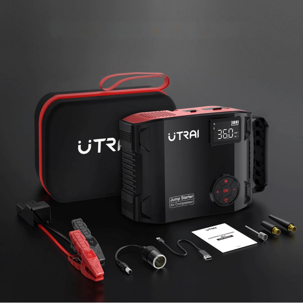 Автомобильный бустер Jump Starter UTRAI Jstar 5 2000A 12V с Power Bank пусковое устройство с фонарем UT-2420 фото