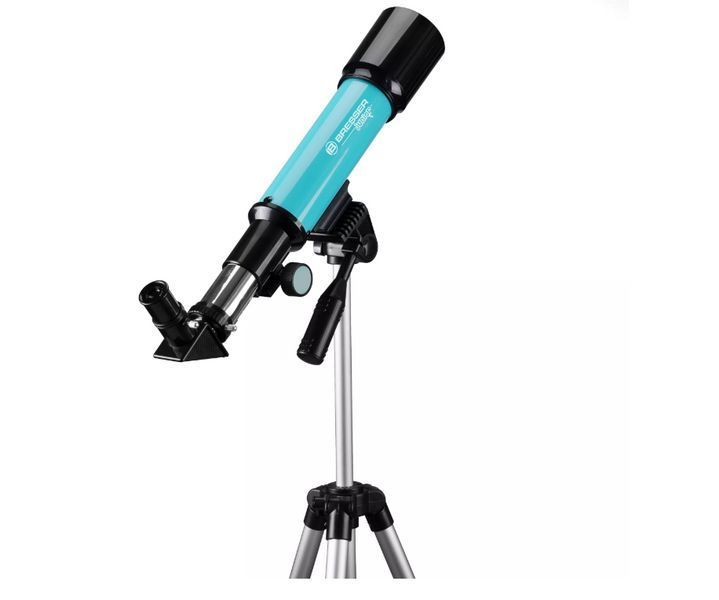 Телескоп-рефрактор Bresser Junior 50/360 для дітей, початківців, з підставкою 8850620WXH000 фото