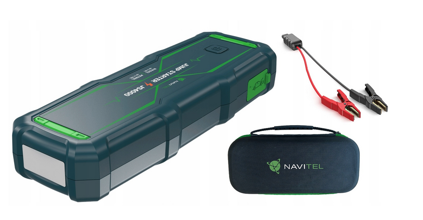Пусковое зарядное устройство Navitel jump starter JS4000 4000A 24000mAh бустер для запуска авто с Power Bank JS4000 фото