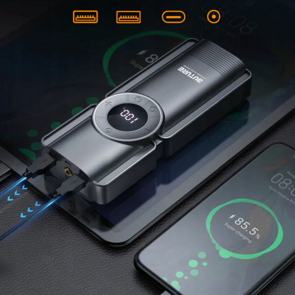 Пусковий пристрій Jump Starter BUTURE 12V 2500A бустер з компресором Power Bank для авто 5904422193959 фото