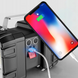 Фонарь - прожектор двухсторонний LED аккумуляторный 1200 lm + Power Bank 6000 mAh  7 режимов USB W844-K фото 10