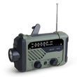 Радиоприемник JB-02 с солнечной панелью и динамо Powerbank 2000 мАч с фонарем и лампой