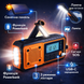 Радиоприемник FORCE с солнечной панелью динамо Powerbank и фонарем MK5907190139181 фото 2