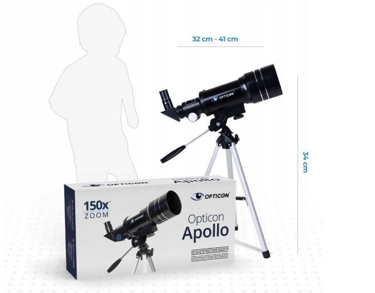 Телескоп Opticon Apollo 70F300AZ 70/300 азимутальный OPT-37-000067 фото